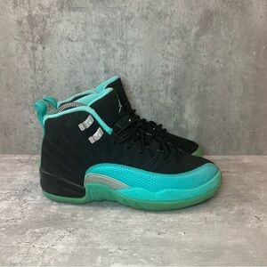 Nike Air Jordan 12 Retro 'Hyper Jade' Sneakers 510815-017 Womens sz 6 -